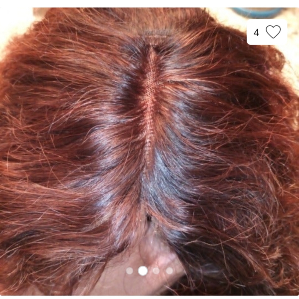 (SOLD)Curly Brazilian lacefront wig